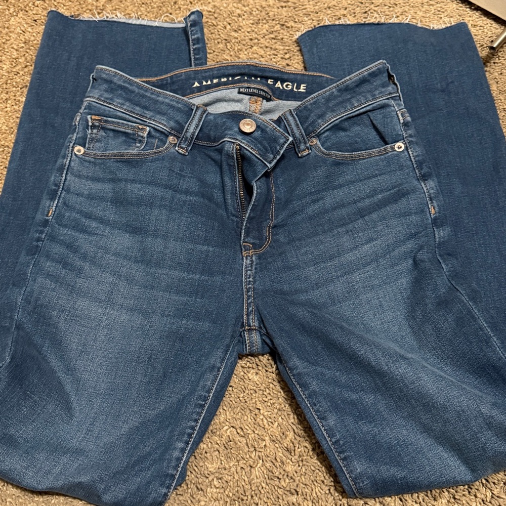 American Eagle Outfitters Dark Blue Denim